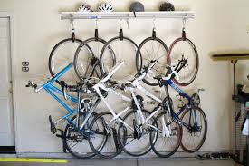 How To Hang Bikes In Garage Residence
