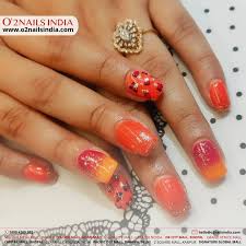 colourful nail art design o2 nails india