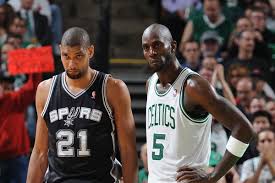 Tim duncan is a basketball player who is regarded as one of the greatest power forwards in nba history. Tim Duncan S Refusal To Acknowledge His Trash Talk Infuriated Kevin Garnett Pounding The Rock