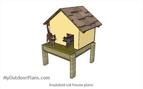 29 Diy Wooden Outdoor Cat House Plans