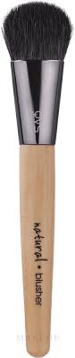 qvs blusher brush wood natural makeup