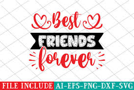 best friends forever graphic by