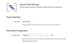 Gantt Chart Settings Structure Gantt Documentation 1 2