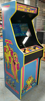 ms pac man full size cabinet jamma