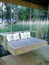 Outdoor Hanging Swing Daybed Ideas