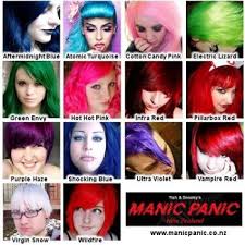 Amplified Cream Hair Colour Manic Panic Nz Hair Color