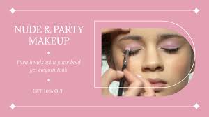 and party makeup for elegant look