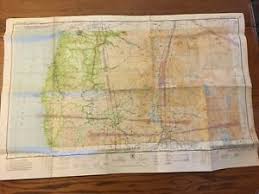 1948 Sectional Aeronautical Chart Map Klamath Falls Or Ebay