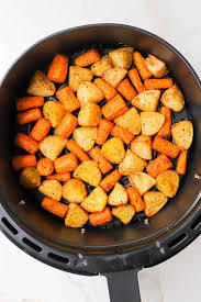 air fryer carrots potatoes goodness