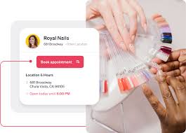 nail salon appointment scheduling app