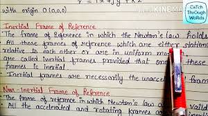 frame of reference its types