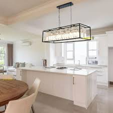 5 Light Kitchen Island Lighting Crystal Chandelier Pendant Dining Room Fixtures For Sale Online