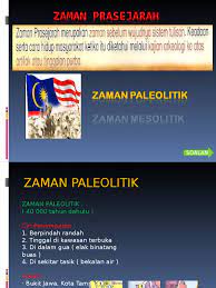 Start studying zaman prasejarah di malaysia. Zaman Prasejarah Hochgeladen Von Tcer Zaza