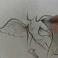 Angel Wings Traditional Drawing Video Tutorial Pxleyes Com