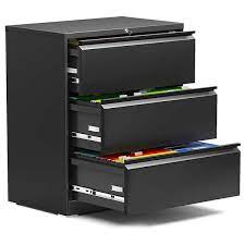 aobabo 3 drawer lateral file cabinet w
