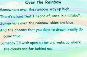 poem on rainbow in english brainly in