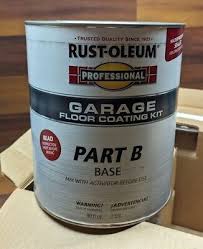 rust oleum epoxyshield 2 part gray gloss garage floor epoxy kit 317236