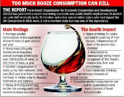 Indians Drinking Alcohol Up 55 In 20 Years India News