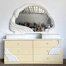 italian postmodern cream dresser