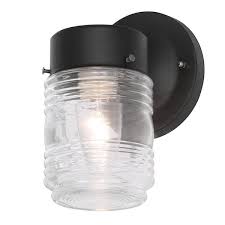 Jelly Jar Wall Lantern Sconce