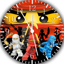 lego ninja ninjago wall clock 10 will