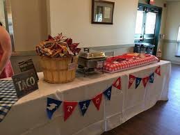 If you are looking for a great way to 'spice up' a kid's party, consider setting up a taco bar. Walking Taco Bar Big Hit At Our Sons Graduation Party Birthday Party Food Walking Taco Bar Taco Bar Party