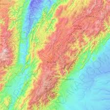A intenção desse vídeo é mostrar o processo de criação desse estilo de mapa. Mapa Topografico Cundinamarca Mapa De Relieve Mapa De Altitud Mapa Topografico Mapas Topografico