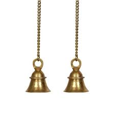 Wall Hanging Brass Bells For Home