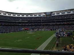Sdccu Stadium Section P55 Home Of San Diego Chargers San