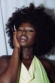 black models with textured hair