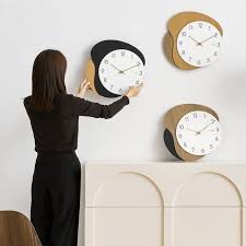 Modern Minimalist Wall Clock Mute