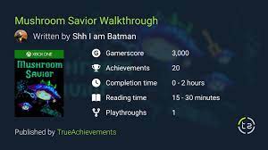 Savior walkthrough