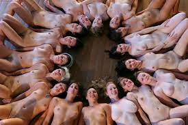 Room full of naked women