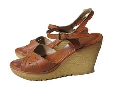 Cherokee Wedge Sandals Platform Sandals 70s Wedges 70s