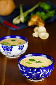 instant pot thai coconut soup tom kha