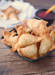 dairy free crab rangoons cooking with