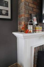 Red Brick Fireplaces Paint Colors