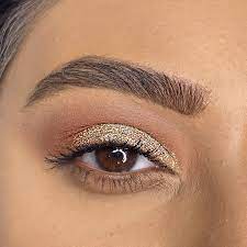 eye makeup tutorial cosmetic glitter