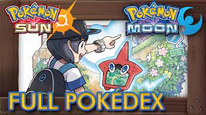 Pokémon Sun and Moon - Complete Pokédex ALL 302 POKÉMON, ALL QR CODES & ALL  SHINYS [100% National] - YouTube