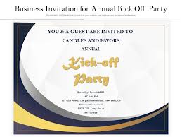 business invitation for annual kick off