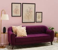 purple sofas