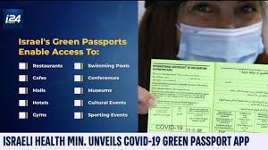Act in culturally respectful ways. I24news English Vaccinated Israelis To Receive Green Passport Waiving Covid Restrictions Facebook
