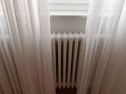 can curtains catch fire from a radiator