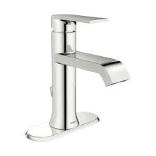 moen bathroom sink faucet 1 hole single