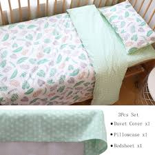 baby bedding set cotton breathable baby