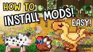 how to install mods stardew valley