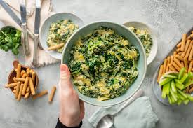 slow cooker spinach artichoke dip with