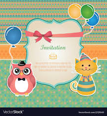 birthday party invitation card design