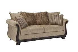 beasley brown finish sofa oc
