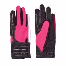 Harry Hall Lockton Riding Gloves Pink